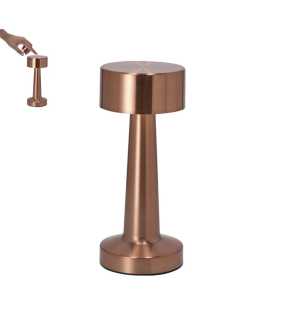 Barová stolní lampa > stříbrná