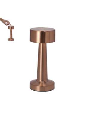 Barová stolní lampa > stříbrná