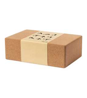 Korková kostka na jógu > přírodní