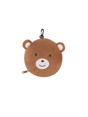 Cestovní polštář pro masku na oči > hnědá