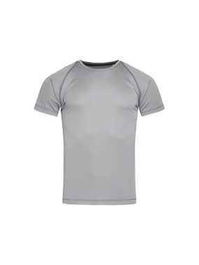 Pánské triko (STEDMAN ACT TEAM RAGLAN/M)>šedá (silver)>S