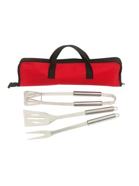 Grilovací sada> červená / černá