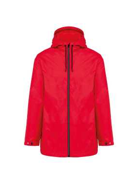 Unisex bunda (UNISEX HOODED JACKET WITH MICRO-POLARFLEECE LINING) > červená > 3XL