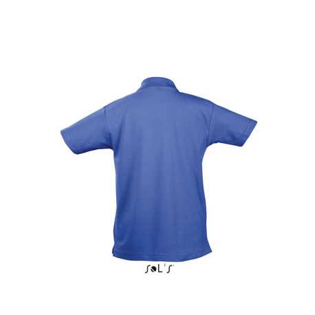 Dětská polokošile(SOLS SUMMER II KIDS POLO SHIRT)>modrá (royal)>8a