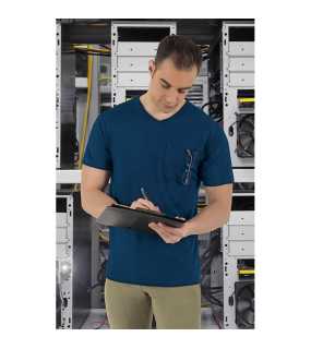 Pánské triko (MOON) > modrá (orion navy) > L