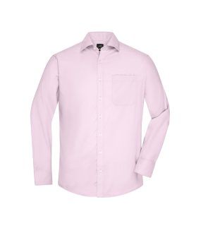 Pánská košile(JN Mens Shirt Longsleeve Micro-Twill)>růžová (light)>L