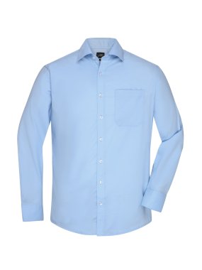 Pánská košile(JN Mens Shirt Longsleeve Micro-Twill)>modrá (light)>2XL