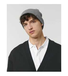 Zimní čepice (STANLEY\STELLA Fisherman Beanie) > šedá (mid heather)
