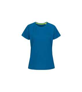Dámské tričko (STEDMAN Active 140 Raglan)>modrá (king)>M