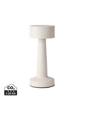 Stolní lampa VINGA Maris z RCS recykl. ABS > šedá