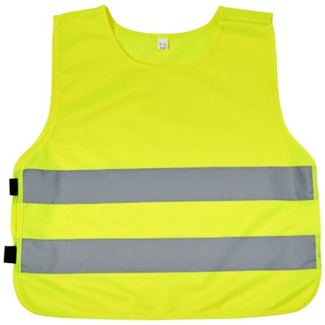 Bezpečnostní vesta pro děti od 7-12 r> žlutá (neon)
