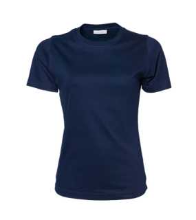 Dámské triko (Tee Jays Womens Interlock Tee) > modrá (navy) > XL