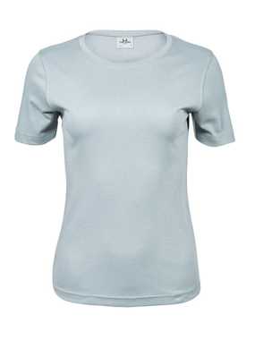 Dámské triko (Tee Jays Womens Interlock Tee) > modrá (ice) > M