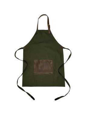 Plátěná zástěra 450 g/m2 > zelená