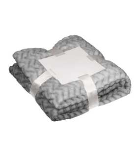 Velká plyšová deka > šedá