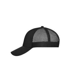 6 panelová kšiltovka (MB 6 Panel Mesh Cap)>černá/černá