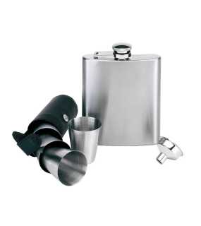 Náprsní láhev> černá / stříbrná