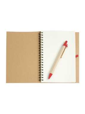 Poznámkový blok > červená