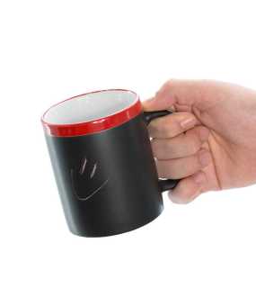 Keramický hrnek > červená