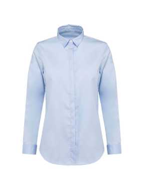 Dámská košile (LADIES' LONG-SLEEVED TWILL SHIRT) > modrá (light essential) > XL