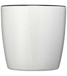 Keramický hrnek> bílá / černá