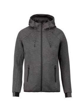Pánská mikina (PROACT "MEN'S PERFORMANCE HOODIE")>šedá (deep heather)>S