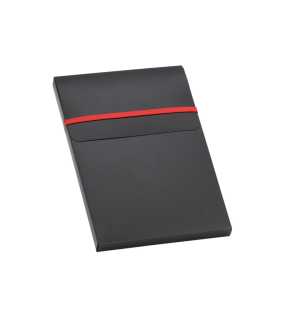 Poznámkový blok A5 s perem > červená