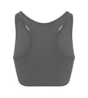 Dámské tílko (Just Cool WOMEN'S COOL SEAMLESS CROP TOP) > šedá (iron) > XS