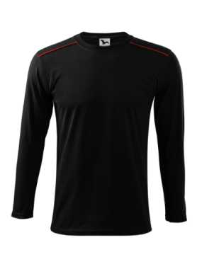 Unisex tričko (MALFINI Long sleeve 180)> černá> 3XL