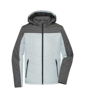 Pánská bunda(JN Mens Winter Jacket)>stříbrná / šedá (anthracite melange)>M