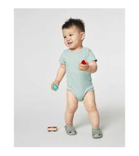 Dětské body (STANLEY/STELLA Baby Body) > modrá (caribbean) > 3/6M