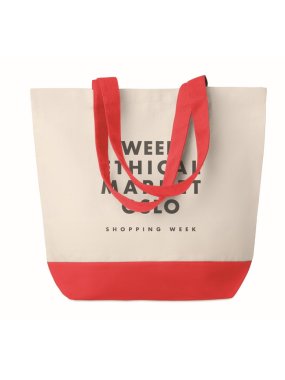 Nákupní / plážová taška > červená