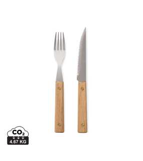 Sada 8ks příborů na grilování VINGA Paso > hnědá