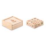 Tic tac toe> hnědá (dřevo)