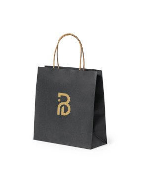 Papírová taška > černá