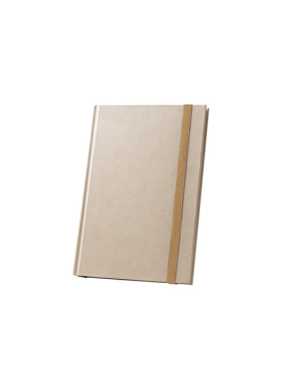 Zápisník formátu A5 linkovaný > přírodní