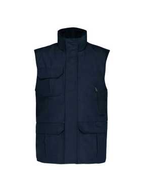 Unisex pracovní vesta (KARIBAN WORKER bodywarmer)>modrá (navy)>S