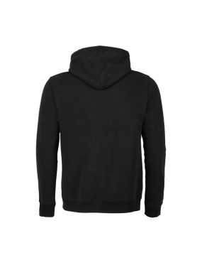 Pánská mikina (Neoblu NICHOLAS MEN - FRENCH TERRY HOODED SWEATSHIRT) > černá (deep) > M