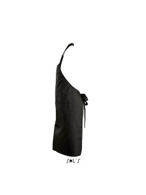 Zástěra(SOLS GALA LONG APRON WITH POCKETS)>černá