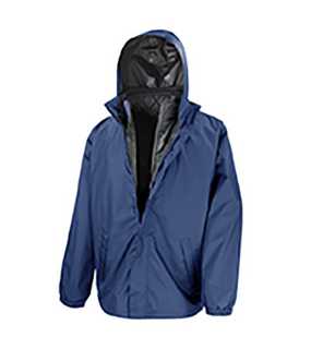 Unisex bunda (RESULT CORE 3-In-1 JACKET & BODYWARMER)>modrá (navy)>L