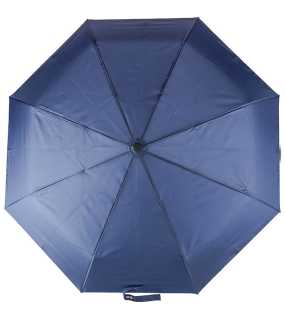 Skládací automatický deštník RPET 190T > černá > modrá
