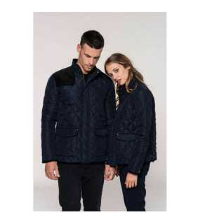 Dámská bunda (Kariban "WOMEN'S Quilted JACKET")>modrá (navy) / černá>XS