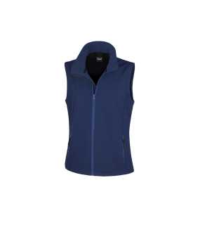 Dámská SS vesta (RESULT LADIES PRINTABLE SS BODYWARMER) > modrá(navy)/modrá(navy) > M