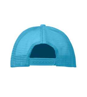 5 panelová kšiltovka > bílá/tyrkysová