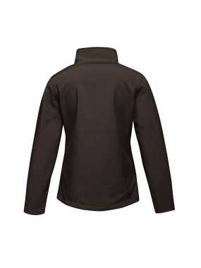 Dámská bunda (REGATTA ABLAZE WOMEN'S PRINTABLE SOFTSHELL) > černá/černá > S