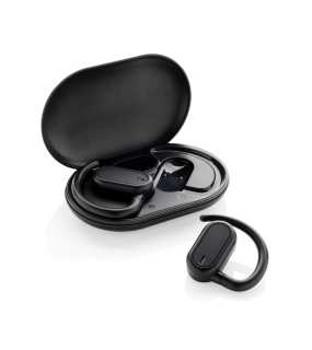 Sluchátka TWS Fitsound z RCS recyklovaného plastu > černá