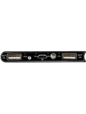 Solární powerbank > černá