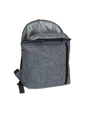 RPET batoh Davos > šedá (antracit)