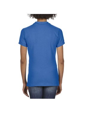 Dámská polokošile (Gildan SOFTSTYLE® LADIES 'DOUBLE PIQUÉ POLO)>modrá (royal)>S