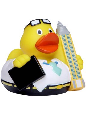 Kačenka do vany (MBW Squeaky duck CityDuck® Frankfurt) > vícebarevná